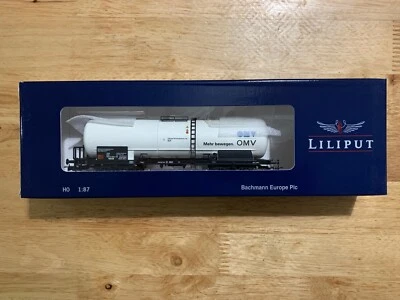 Liliput L225841 4 axle Tank Wagon OMV DB Ep.V (1:87 Scale) - Image 1 of 2