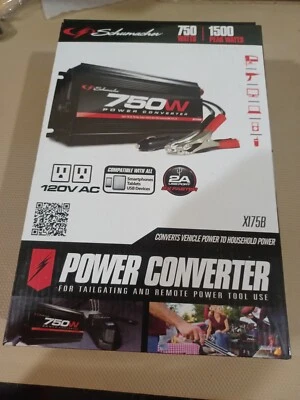 Schumacher 750w / 120v Output Power Converter X175B  NEW - Image 1 of 4