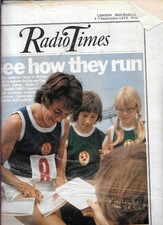 vintage Radio Times magazine Sept 1st 1973 dads Army listing