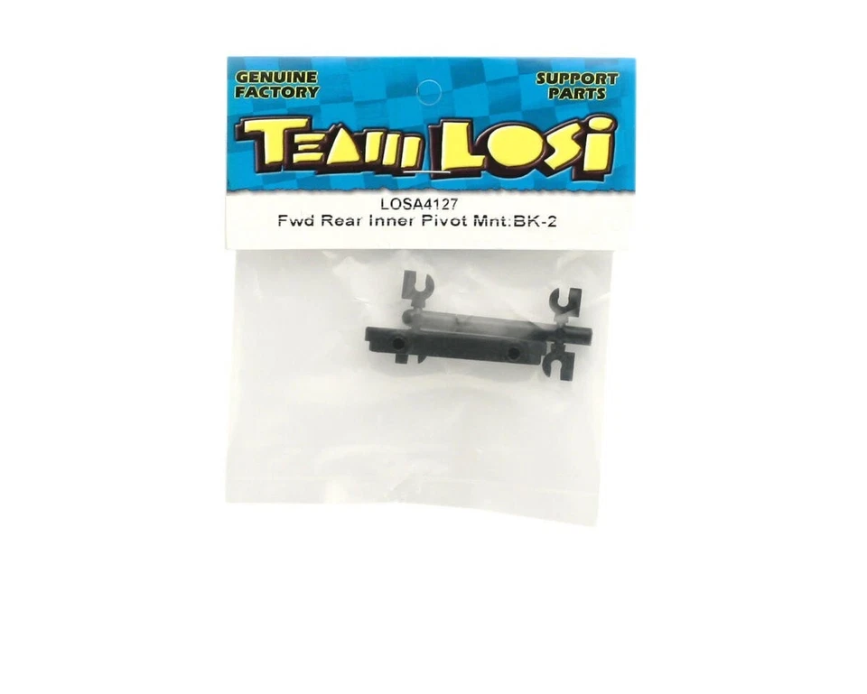 Équipe Losi Forward Rear Inner Pivot Mount BK2 LOSA4127 - Photo 1/2