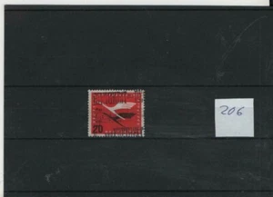 Mi.- Nr. 206 Flugdienstbeginn Deutsche Lufthansa  (180) - Bild 1 von 1