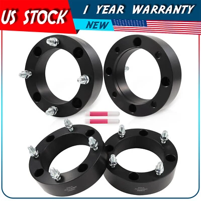 4 X 2" 4x156mm M12x1.5 131mm Wheel Spacers For Polaris RZR 900 2015 2016-2017 - Image 1 of 4