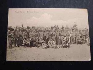 Cartolina Colonie Libia Tripoli Italiana Divisione Soldati Italiana W385 - Picture 1 of 1