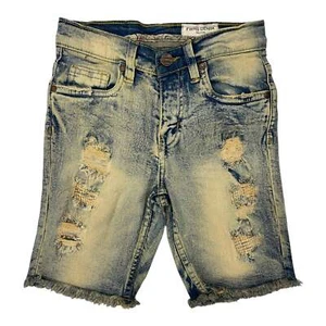 Little Kids FWRD DENIM & CO. Saints X Sinners Denim Short - Picture 1 of 10