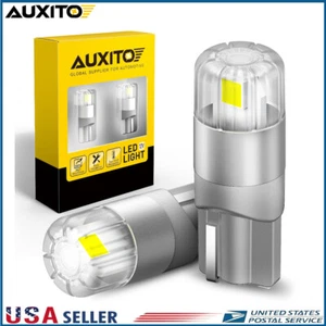 AUXITO T10 LED Matrícula Blanco Brillante 168 Bombilla 6000K Super 194 2825 - Imagen 1 de 10