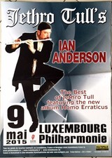 Jethro Tull - Ian Anderson 2015 - Original poster Size : 82x120cm