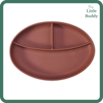 Hey Little Buddy Silicone Suction Plate Baby Led Weaning Eating Feeding - Image 1 of 4