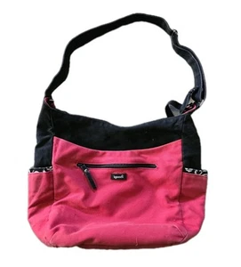Red And Black Kapoochi Backpack Diaper Bag Saddle Bag - Picture 1 of 6
