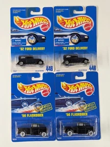 Lotto 4 Hot Wheels Due 56 FLASHSIDER Edizione Limitata Due 32 Ford Consegna NUOVE - Foto 1 di 8