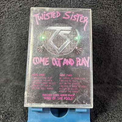 Come Out and Play by Twisted Sister (Cassette, Nov-1985, Spitfire Records) Foto 1 de 4