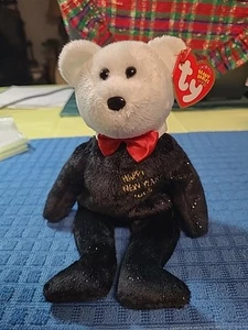 Ty Beanie Babies Countdown The Happy New Year 2005 Teddy Bear - Picture 1 of 12