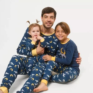 Leveret Two Piece Cotton Pajamas Wolf 12 Year - Picture 1 of 5
