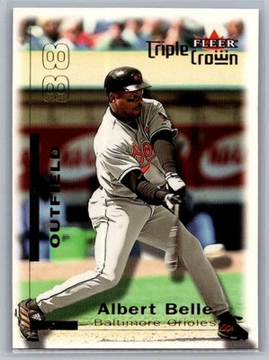 2001 Fleer Triple Crown #52 Albert Belle - Image 1 of 2