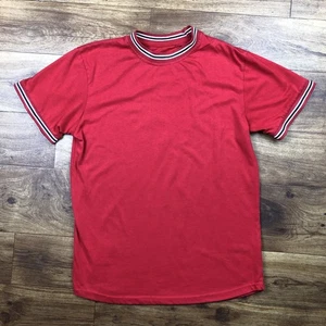 Encrypted Herren Gr. L rotes Kurzarmhemd *LESEN - Bild 1 von 9