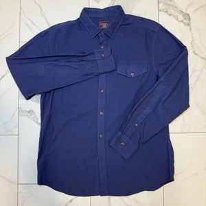 UNTUCKit Shirt Mens XL Blue Slim Fit Button Down Long Sleeve Cotton Casual - Picture 1 of 6