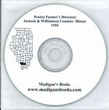 Jackson Williamson Co Illinois IL directory history genealogy Prairie Farmers CD