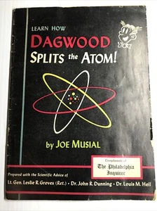 Erfahren Sie, wie Dagwood das Atom spaltet von Joe Musial 1949 Komp. Philadelphia Inquirer - Bild 1 von 13