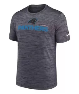 Nike Carolina Panthers Men’s Sz Medium Dri-Fit Modern Velocity Shirt Black New - Picture 1 of 3