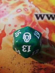 dado D20 magic the gathering dominaria verde - Bild 1 von 1