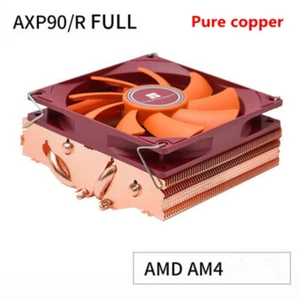AXP90/R pure copper 4 heat pipe 47MM height CPU down AMD AM4 radiator - Picture 1 of 12