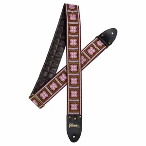 Gibson Guitar Strap The Primrose Vintage Original Strap ASVS-PRM Genuine Product - Picture 1 of 4