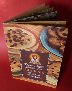 Vintage Cook-book *Delicious Sun-Maid Raisin Recipes* by Sun-Maid Co. Fresno, CA