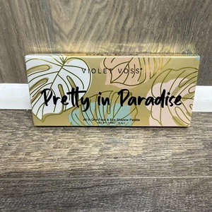 VIOLET VOSS NIB All in One Face Eyeshadow Blush Palette Pretty in Paradise - Picture 1 of 2