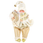 Santa Doll Stuffed Pig Plush Toy Christmas Gift Accessories