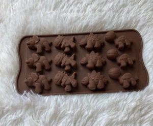 Dinosaurs silicone candy making molds - Picture 1 of 3