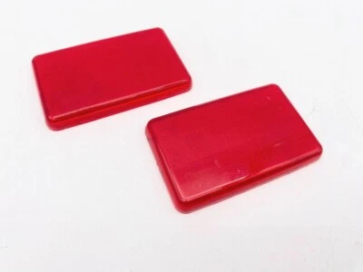 1991 - 1999 Mitsubishi 3000GT Dodge Stealth Door Courtesy Lights Red Lenses Pair - Image 1 of 4