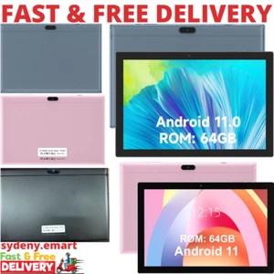 10 Inch Tablet, 64GB Storage Tablets, Android 12 Tablet, 1024GB Expand, 2MP+8MP - Picture 1 of 25