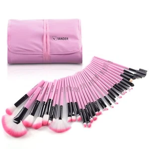 Conjunto de 32 Pinzas Brochas de Maquillaje Para Mujer Profesional + Estuche - Imagen 1 de 7