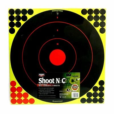 Birchwood Casey Shoot-N-C Autoadhesivo 5 Objetivos-17.25" 24-1" Pasters Target  Foto 1 de 4