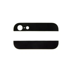 Porte vitrée haut bas pour Apple iPhone 5 CDMA GSM noir panneau arrière boîtier - Photo 1 sur 2