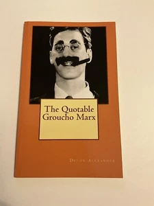 The Quotable Groucho Marx by Devon Alexander - Paperback - Picture 1 of 2