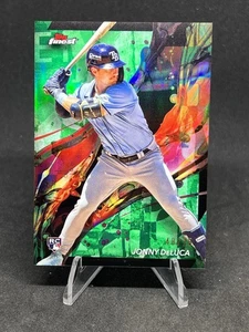 Jonny DeLuca 2024 Topps Finest MLB Rookie RC Green Refractor /75 #7 Rays - Picture 1 of 2