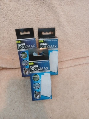 3 Fluval Poly-Max/Clearmax Fine Filter & Ion Exchange Resin Cartridge  (U2)   - Image 1 of 4