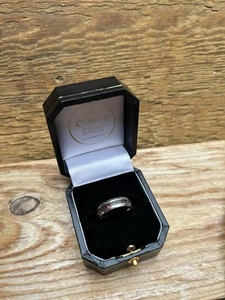 Lovely Stainless Steel Purple Stone Ring/Band Ring/Size N/Modern/Stylish - Picture 1 of 10