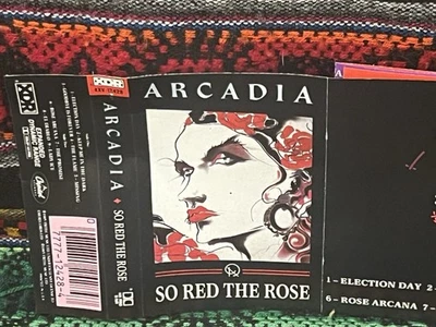 ACADIA So Red The Rose cassette tape electronic synth pop 1985 Duran Duran Foto 1 de 3