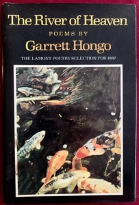Garrett Hongo 'River of Heaven' American Poet Poem Poetry 1987 Prize Winner - Imagen 1 de 3