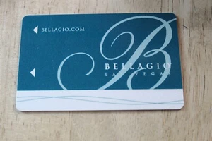 BELLAGIO LAS VEGAS ROOM KEY - BLUE CARD - Picture 1 of 2
