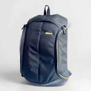 Nikon Backpack Camera Bag DSLR Lens with Back Padding & Pockets, Zips - Picture 1 of 10