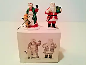 Colección Department 56 Heritage Village "SANTA & MRS.CLAUS" #5609-0-Retiro De Colección - Imagen 1 de 14