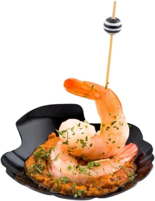 3.3 Inch Shell Appetizer Plate 100 Disposable Plastic Appetizer Plate - Sturdy S - Image 1 of 4