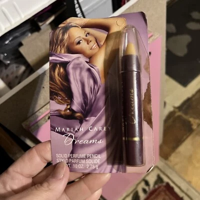 РЕДКИЙ твердый парфюмерный карандаш Mariah Carey DREAMS, НОВЫЙ - Изображение 1 из 4