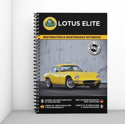 LOTUS ELITE : Libretto Di Restauro E Manutenzione - CONSEGNA GRATUITA - Immagine 1 di 4