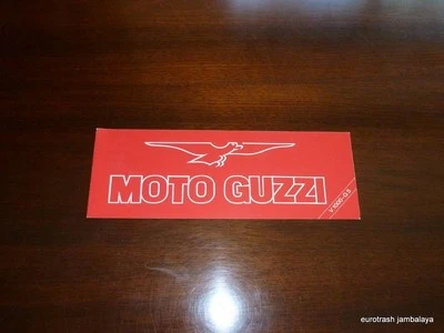 Nuevo de Lote Antiguo Moto Guzzi 1000 G5 Folleto 4 páginas desplegable años 80 Foto 1 de 2