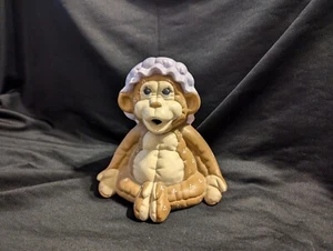 1986 Kimple Molds Ceramic Monkey/Ape Piggy Bank, Vintage - PRE-OWNED  - Picture 1 of 15