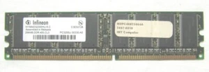 Ram 256Mb 184 pin HYS64D32300HU-5-C DDR, 400MHz, PC-3200, CL3, 2.5V, non-ecc. - Picture 1 of 3