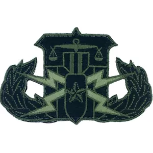 Law Enforcement EOD/HDT Senior Patch (Green) - Picture 1 of 2